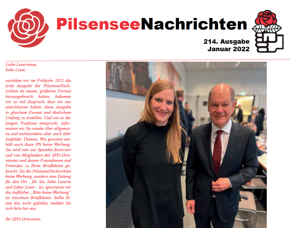 Carmen Wegge mit Olaf Scholz